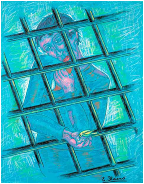 Eleuterio Blasco El preso y la libertad